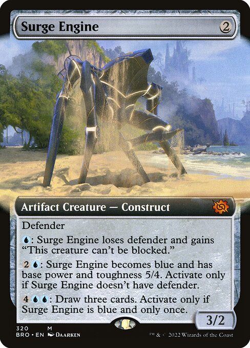 Surge Engine - The Brothers' War Mythic Card
