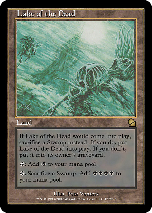 Lake of the Dead - Masters Edition Rare Card