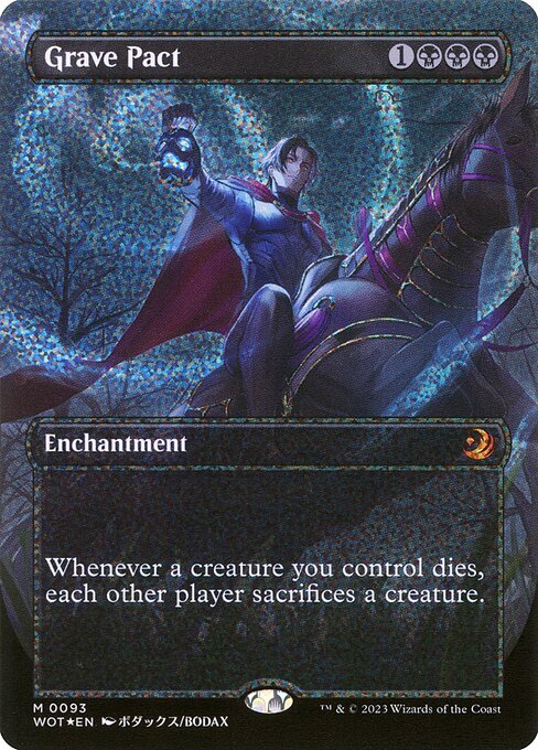 Grave Pact - Wilds of Eldraine: Enchanting Tales Mythic Card