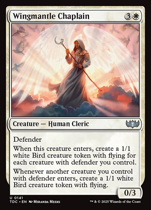 Wingmantle Chaplain - Tarkir: Dragonstorm Commander Uncommon Card