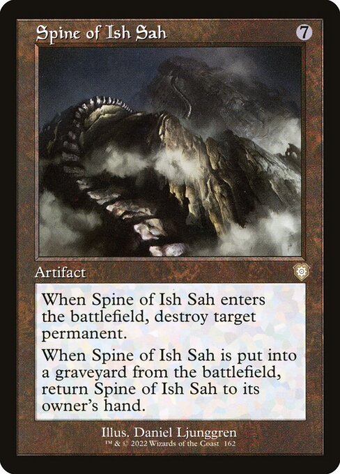Spine of Ish Sah - The Brothers' War Commander Rare Card