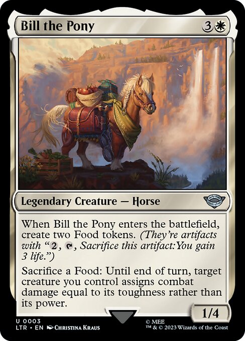 Bill the Pony - The Lord of the Rings: Tales of Middle-earth Uncommon Card