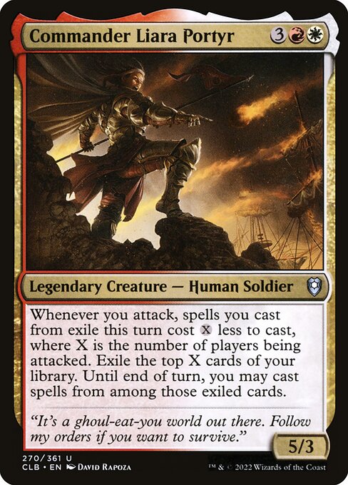 Commander Liara Portyr - Commander Legends: Battle for Baldur's Gate Uncommon Card