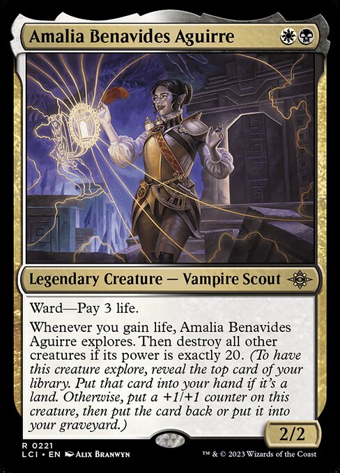 Amalia Benavides Aguirre - The Lost Caverns of Ixalan Rare Card