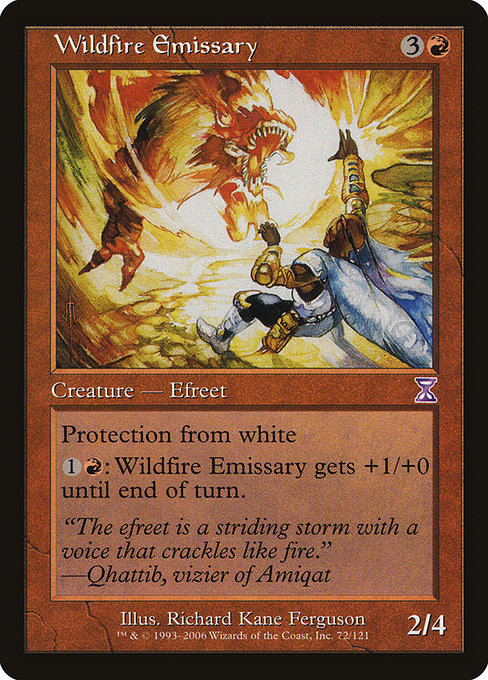 Wildfire Emissary - Time Spiral Timeshifted Special Card
