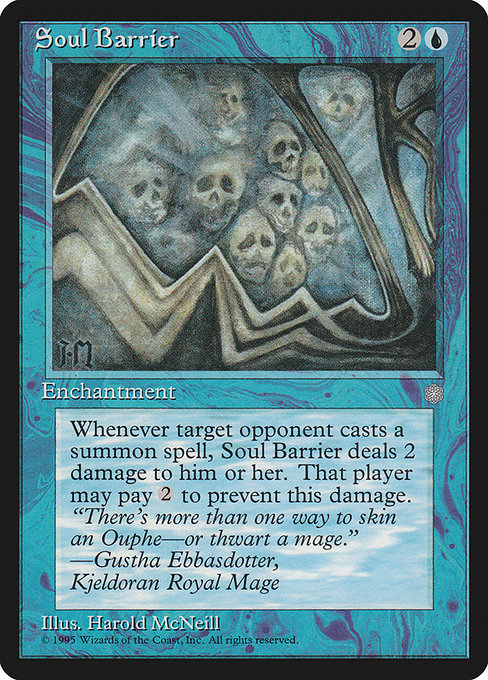 Soul Barrier - Ice Age Uncommon Card