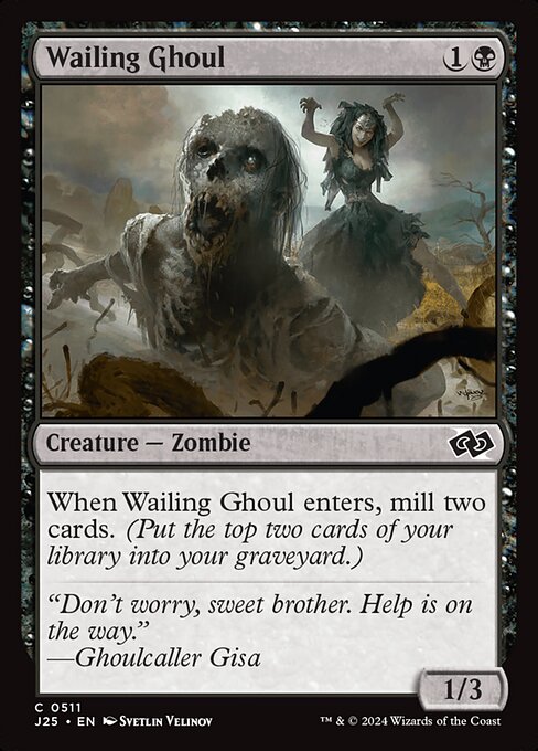 Wailing Ghoul - Foundations Jumpstart Common Card