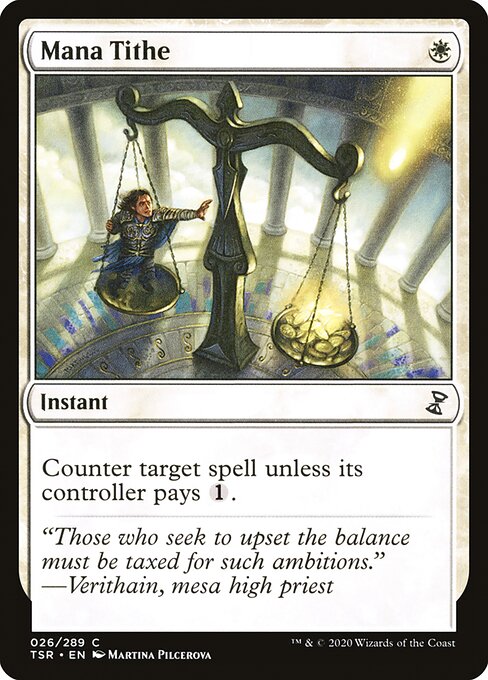 Mana Tithe - Time Spiral Remastered Common Card