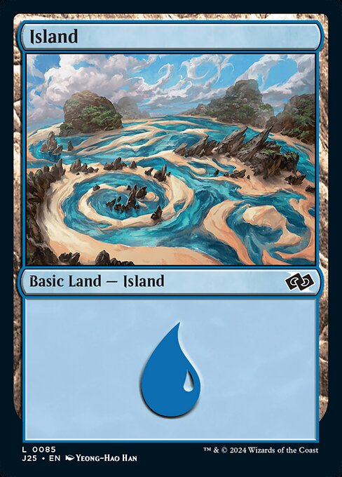 Island - Foundations Jumpstart Common Card