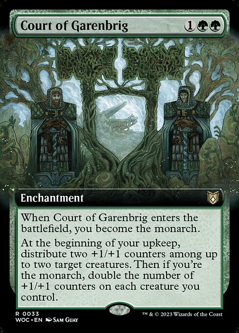 Court of Garenbrig - Wilds of Eldraine Commander Rare Card