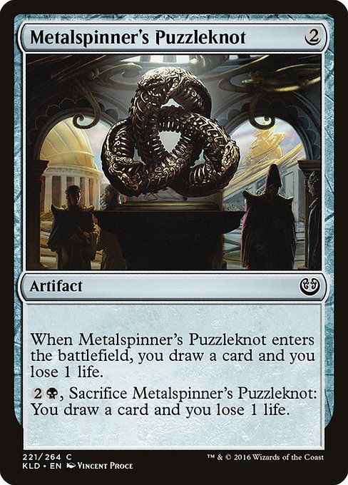 Metalspinner's Puzzleknot - Kaladesh Common Card