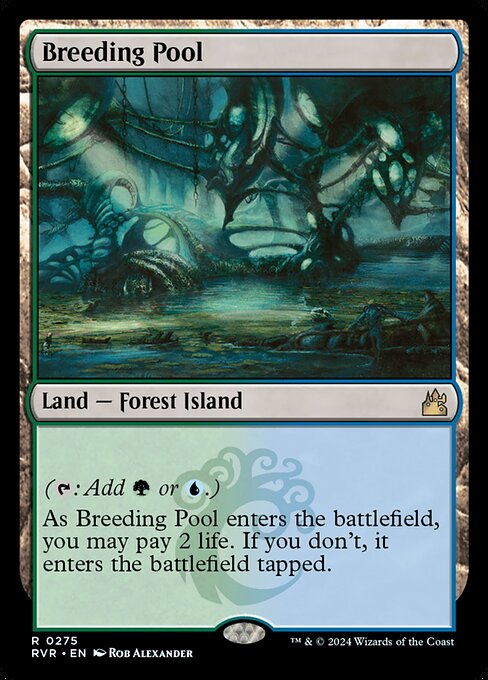 Breeding Pool - Ravnica Remastered Rare Card