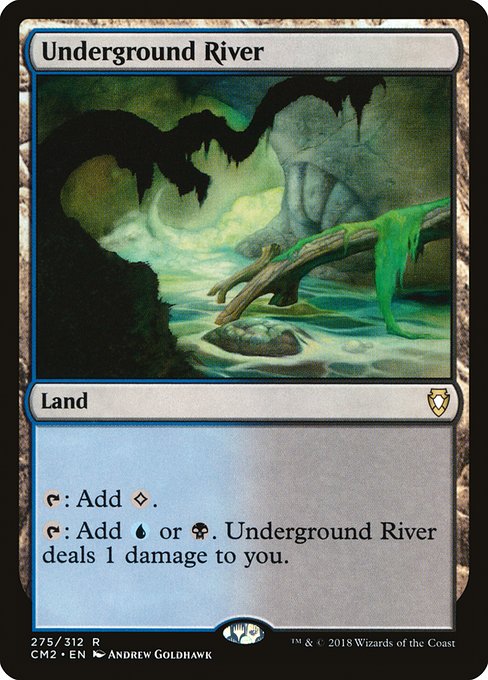 Underground River - Commander Anthology Volume II Rare Card