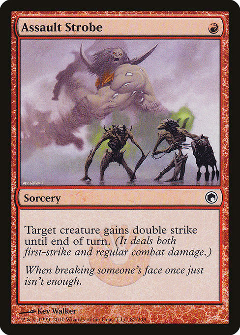 Assault Strobe - Scars of Mirrodin Common Card