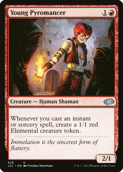 Young Pyromancer - Jumpstart 2022 Uncommon Card