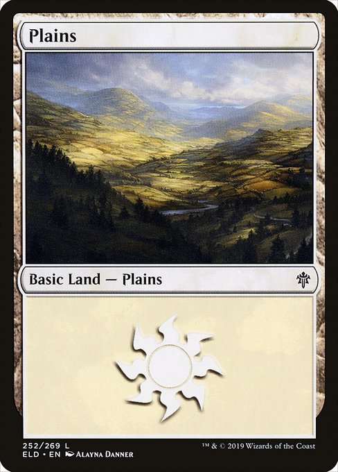 Plains - Throne of Eldraine Common Card
