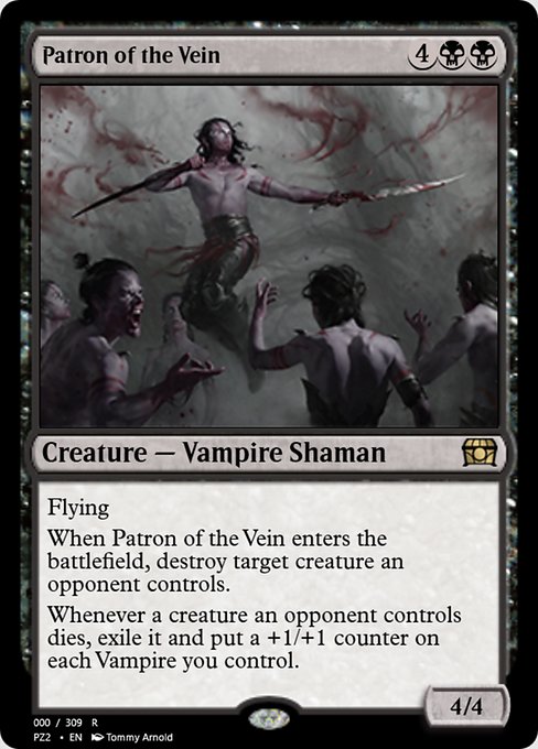 Patron of the Vein - Treasure Chest Rare Card