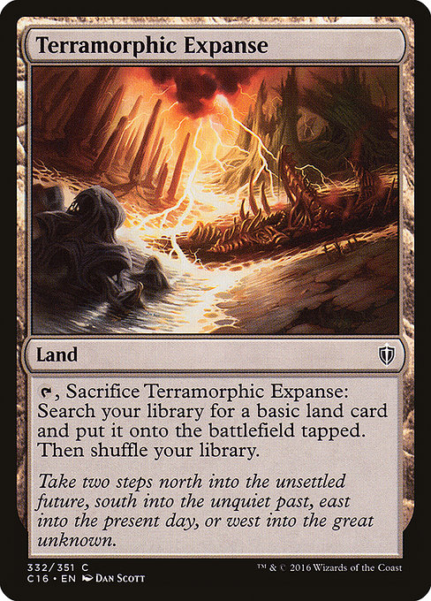 Terramorphic Expanse - Commander 2016 Common Card