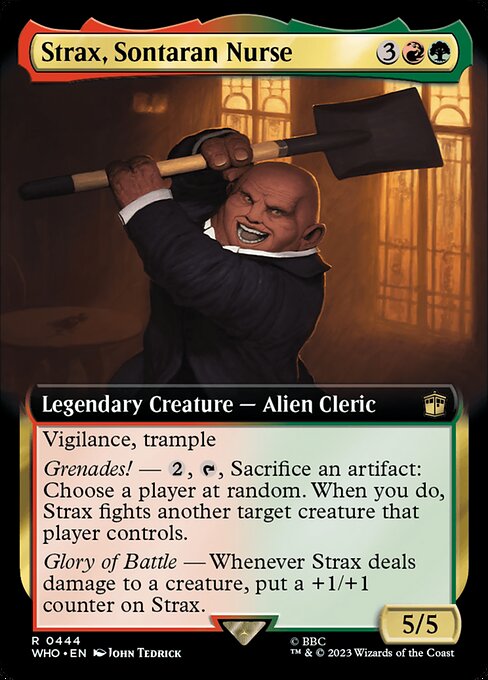 Strax, Sontaran Nurse - Doctor Who Rare Card