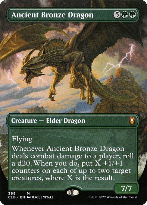 Ancient Bronze Dragon - Commander Legends: Battle for Baldur's Gate Mythic Card