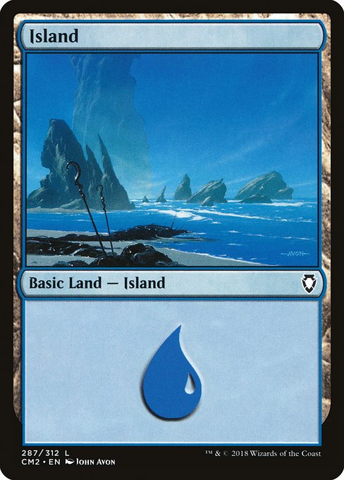 Island - Commander Anthology Volume II Common Card
