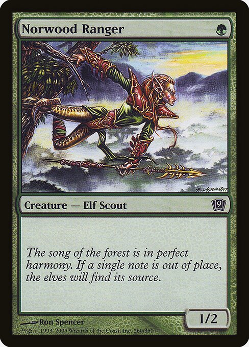 Norwood Ranger - Ninth Edition Common Card