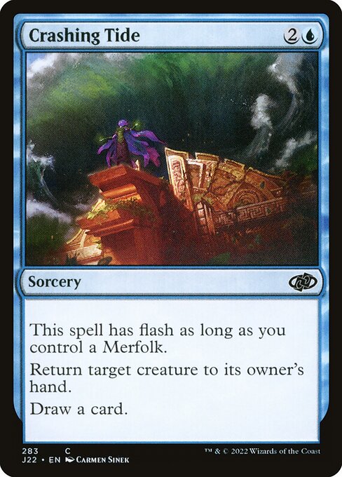 Crashing Tide - Jumpstart 2022 Common Card