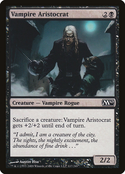 Vampire Aristocrat - Magic 2010 Common Card