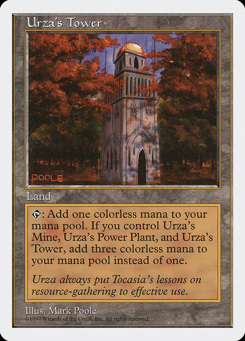 Urza's Tower - Fifth Edition Common Card