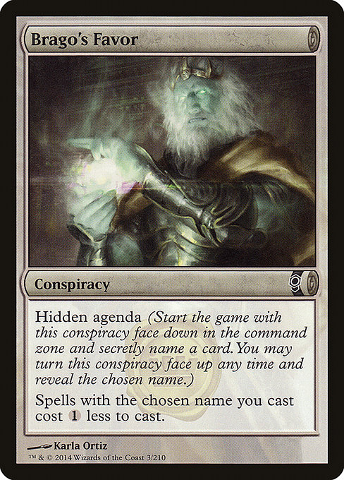 Brago's Favor - Conspiracy Common Card