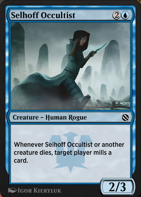 Selhoff Occultist - Shadows of the Past Common Card
