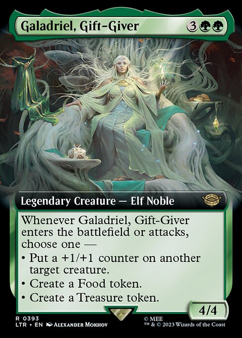 Galadriel, Gift-Giver - The Lord of the Rings: Tales of Middle-earth Rare Card