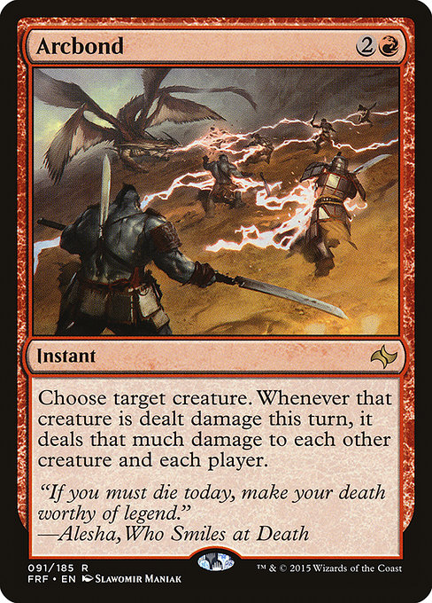 Arcbond - Fate Reforged Rare Card