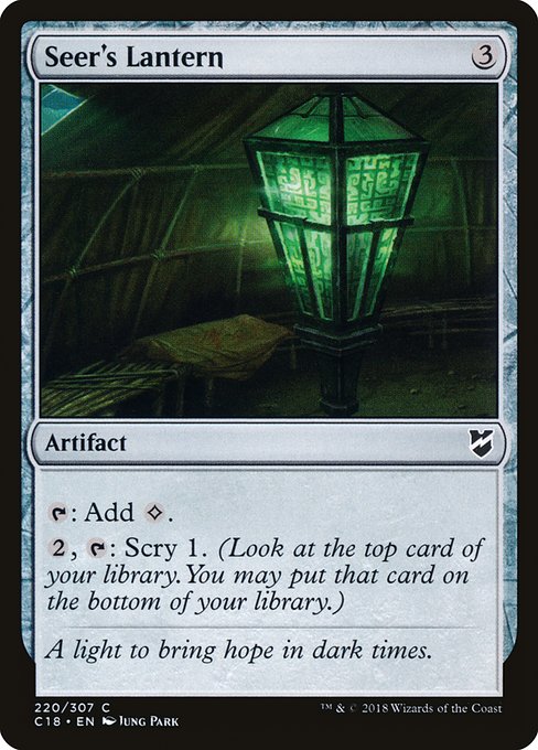 Seer's Lantern - Commander 2018 Common Card