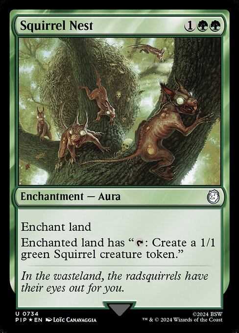 Squirrel Nest - Fallout Uncommon Card