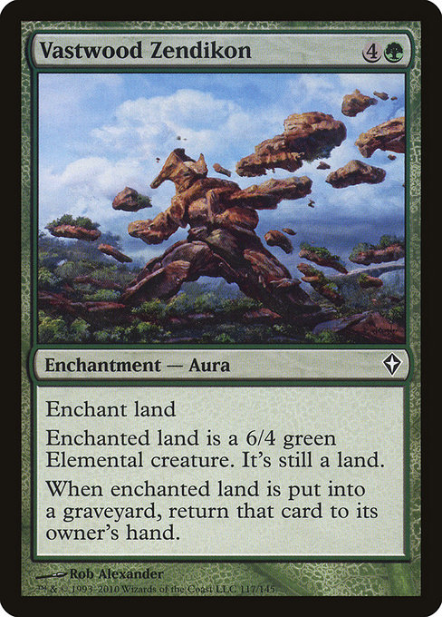 Vastwood Zendikon - Worldwake Common Card