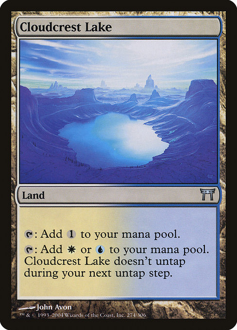 Cloudcrest Lake - Champions of Kamigawa Uncommon Card