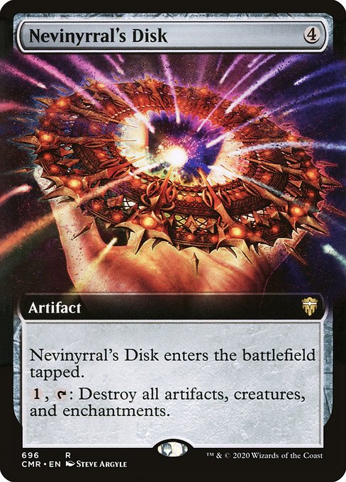 Nevinyrral's Disk - Commander Legends Rare Card