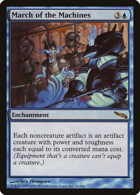 March of the Machines - Mirrodin Rare Card