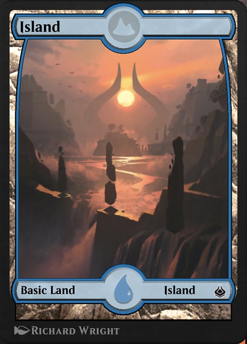Island - Amonkhet Remastered Common Card
