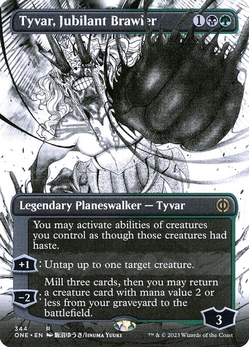 Tyvar, Jubilant Brawler - Phyrexia: All Will Be One Rare Card