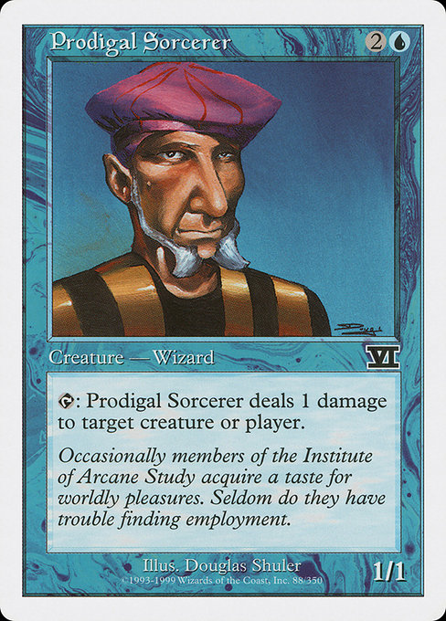 Prodigal Sorcerer - Classic Sixth Edition Common Card