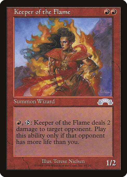 Keeper of the Flame - Exodus Uncommon Card