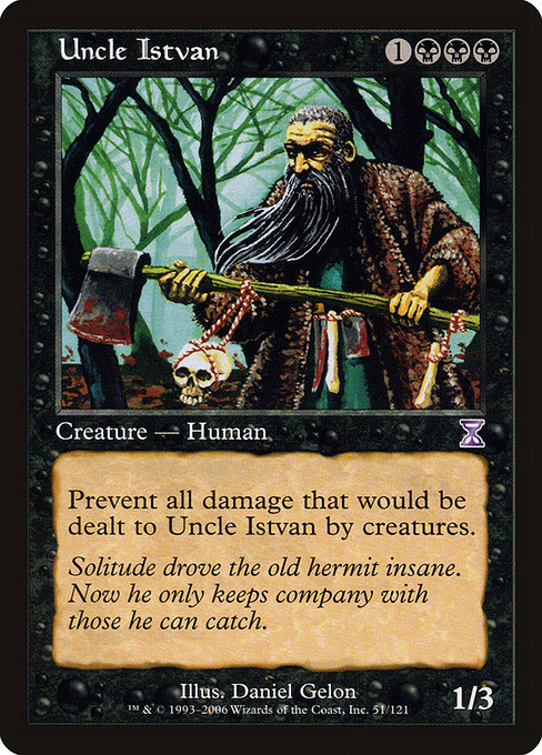 Uncle Istvan - Time Spiral Timeshifted Special Card