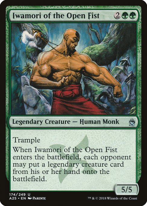 Iwamori of the Open Fist - Masters 25 Uncommon Card