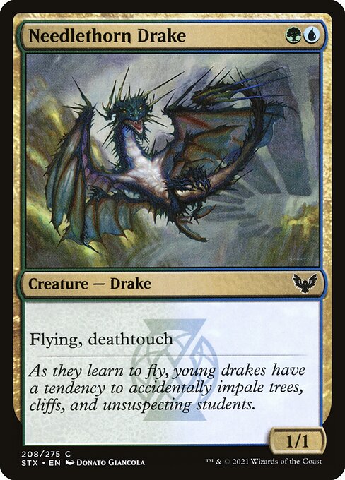 Needlethorn Drake - Strixhaven: School of Mages Common Card