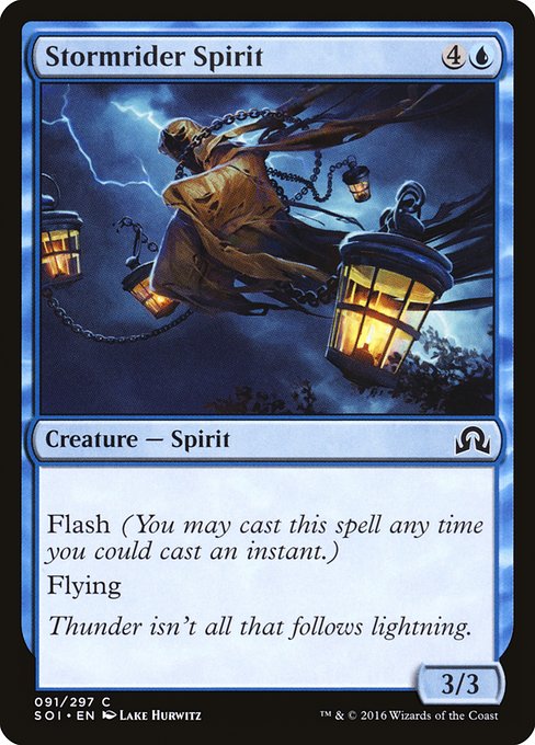Stormrider Spirit - Shadows over Innistrad Common Card