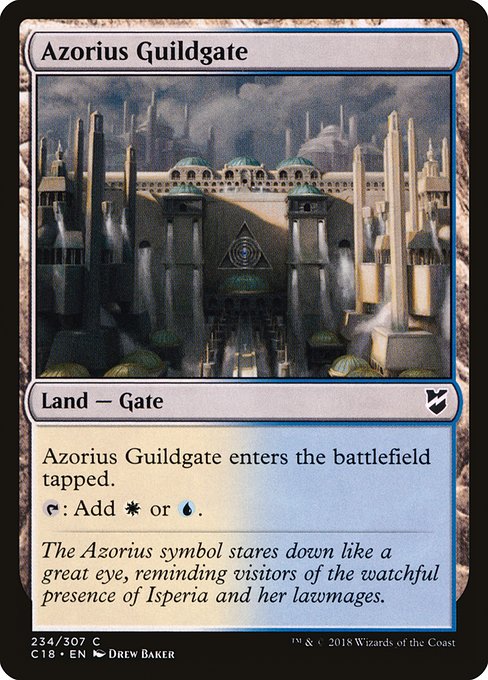 Azorius Guildgate - Commander 2018 Common Card