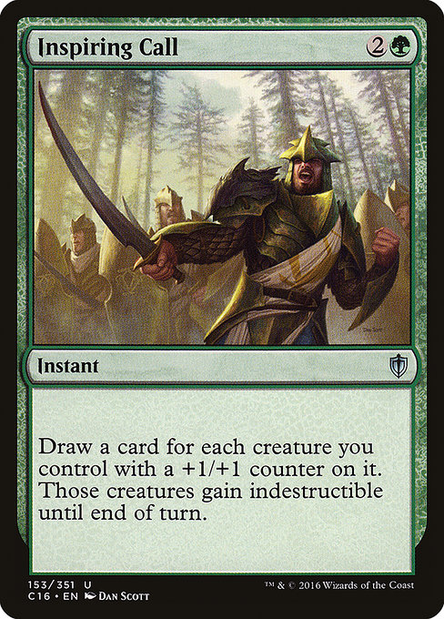 Inspiring Call - Commander 2016 Uncommon Card