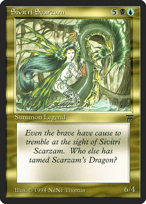 Sivitri Scarzam - Legends Uncommon Card